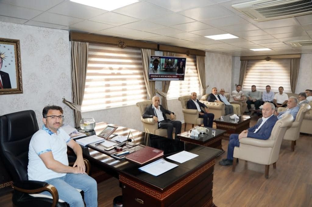 A VISIT TO THE GOVERNOR OF KIZILTEPE FROM MARDIN CHAMBERS/COMMODITY EXCHANGE EXCHANGES